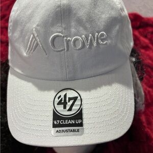 ‘47 Clean Up White Crowe Adjustable Cap